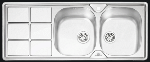 سینک ظرفشویی پرنیان مدل PS 1224