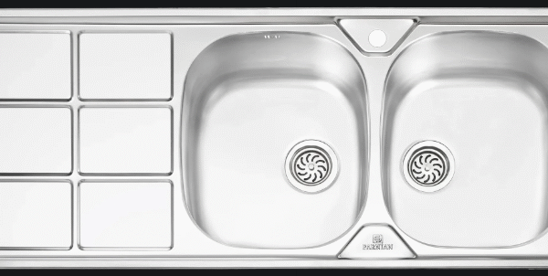 سینک ظرفشویی پرنیان مدل PS 1224